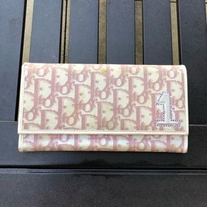 Dior Trotter Monogram Continental Wallet